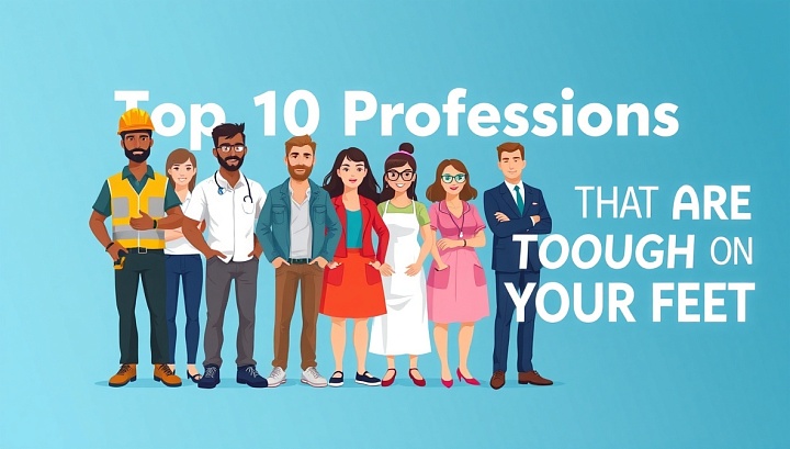 Ваши ноги в опасности: эксперт раскрывает правду о 10 самых тяжёлых профессиях