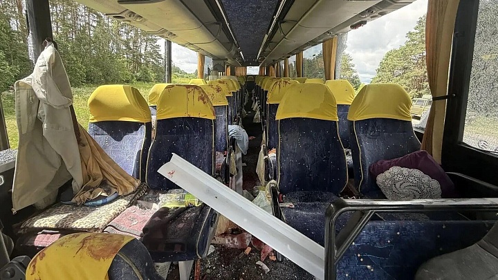В Кремле заявили, что удар ВСУ по автобусу в Брянской области был преднамеренным