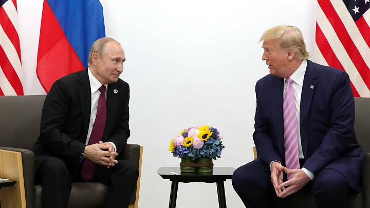 В Кремле сообщили о беседе Путина с Трампом